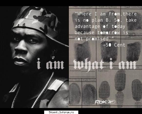 i am what i am but i am a rapper star in my :cool:  :nod: poze cu 50cent